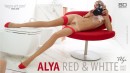 Alya in Red & White - Part One gallery from HEGRE-ART by Petter Hegre