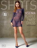 Ksenia in Purple Party Dress gallery from HEGRE-ART by Petter Hegre