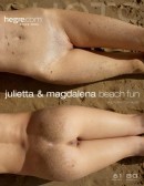 Julietta + Magdalena in Beach Fun gallery from HEGRE-ART by Petter Hegre