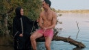 Horny Hijab Girl Handjob To Facial After Voyeur Mastubation