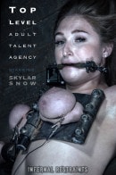 Skylar Snow in Top Level Talent Agency gallery from INFERNALRESTRAINTS