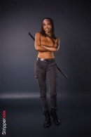 Barbie Rous in The Walking Babe gallery from ISTRIPPER