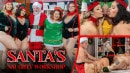 Sara Star & Karla Lane & Rose LaReine & Thicc Asian Kai in Santa's Naughty Workshop video from JEFFSMODELS