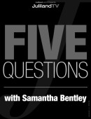 Five Questions with Samantha Bentley video from JULILAND by Richard Avery