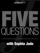 Five Questions with Sophia Jade video from JULILAND by Richard Avery