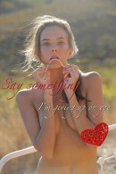 Katya Clover in Say Something I'm Going Up On You gallery from KATYA CLOVER