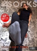 Yasaman in Grey Tubes gallery from LOVE4SOCKS