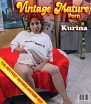 Kurina in Curvy Mature Lady With A Hairy Pussy video from MATURE.NL