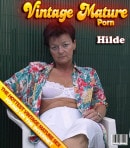Hilde in Short Haired Granny Masturbating video from MATURE.NL