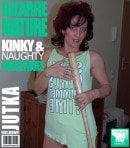 Jutka in Horny Mature Amateur Housewife Fucks Her Hairy Pussy  With A Baseball Bat video from MATURE.NL