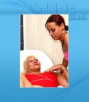 Leslie & Rosalita in Granny Loves Her New Stepdaughter! Lesbian Love At First Sight! video from MATURE.NL