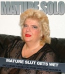 BBW Mature Woman's Amateur Solo Porno Clip