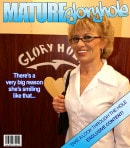 Naughty Blonde Housewife Enjoys Gloryhole Adventure And Takes Cock In Mouth And Pussy