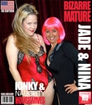 Jade & Nina Swiss in Kinky Mature Amateur Lesbians Doing Some Horny Licking video from MATURE.NL