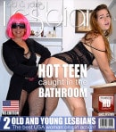 Hairy Pussy Lesbians Love To Eat Mature Fuzzy Pussy!