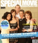 Four (hairy) Mature Ladies Are Having A Sex Party!