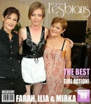 Farah & Ilia & Mirka in One Hot Babe Does It With Two Mature Lesbians video from MATURE.NL