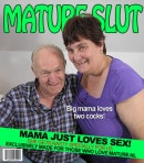 How BBW Mature Granny Sjaan Fucks 2 Old Men!