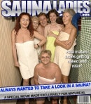 These Mature Ladies Enjoying The Sauna Without Clothes