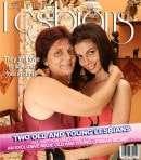 Lesbian Granny And Teen Kissing And Licking Each Other And So Some Spanking