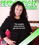 Naughty Mom With Big Breasts Plays With Her Hairy Pussy