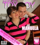 Manuela K & Roberto in Naughty Grandma Sucks A Young Guy's Cock And Gets Her Granny Pussy Fucked video from MATURE.NL
