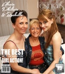 Alexia M & Philicia & Rachella in Young Lesbian Likes To Play With Older Lesbians video from MATURE.NL