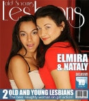 Elmira & Nataly in Two Horny Lesbians Licking Each Other video from MATURE.NL