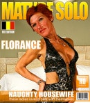 Florance in Sexy Belgian Mature Lady Having Fun With A Banana. video from MATURE.NL