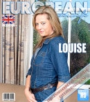 Horny British Housewife Louise Takes Off Her Clothes And Plays With Her Shaved Mature Pussy video from MATURE.NL