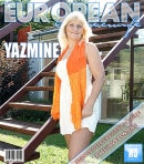 Yazmine in Naughty Mature Housewife Playing With Herself Outside video from MATURE.NL