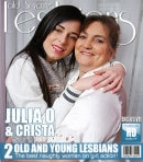 Crista & Daniella Rose in Big Breasted Grandma And Horny Teen Lick Each Other's Pussies And Assholes video from MATURE.NL