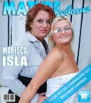 Isla & Marisca in 2 Lesbians Having Fun With Each Other video from MATURE.NL