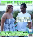 Carlos Valdez & Isla in Sexy Mature Woman With Big Ass And Big Tits Having Sex With An Interracial Guy video from MATURE.NL