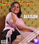 Allisson in Beautiful Big Ass Latina Fuckes Herself video from MATURE.NL