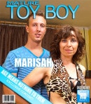 Marcus & Marisah in Horny Mature Lady With Saggy Tits Waits In Bed For Her Handsome Stepson To Fuck Her video from MATURE.NL