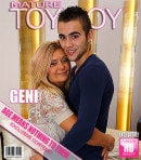 Geni & Noah in Hot Blonde Milf Gets Fucked Doggy By A Toyboy video from MATURE.NL