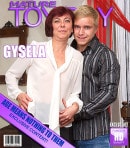 Carl Ross & Gysela in Naughty Female Piano Teacher Seduces Her Young Student Into Fucking Her Hard video from MATURE.NL