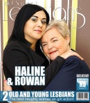 Haline & Rowan in Beautiful Young Lesbian And Old Lesbian Licking Eachother video from MATURE.NL
