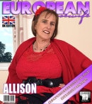 Allison in Grandma With Big Tits Fuckes Herself With Dildo video from MATURE.NL