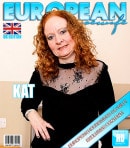 Kat in Sexy Mature Red Head With A Horny Body In Lingerie video from MATURE.NL