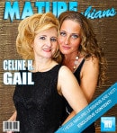 Celine H & Gail S in Two Sexy Mature Lesbians Licking Each Other's Asses And Pussies video from MATURE.NL