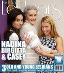 Birgitta K & Casey & Nikky Thorne in Horny Granny Watches Two Babes Muffdiving And Joins In For A Pussy Licking Hot Lesbian Threesome