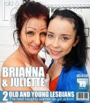 Brianna & Juliette B in Stepmom And Stepdaughter Have A Forbidden Lesbian Love Affair video from MATURE.NL