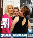 Iris V & Jarna & Jody C in Two Hot Babes Lick A Horny Granny's Pussy In A Kinky Lesbian Threesome video from MATURE.NL