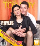 Nick Gill & Phylis in Classy Slim MILF With Small Tits Gives Head And Gets Her Shaved Pussy Fucked By A Younger Man video