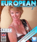 Sarah H in Freckled Amateur British  Housewife Shows Red Bush And Masturbates video from MATURE.NL