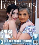 Anika C & Jana W in Sexy Skinny Step-granddaughter Licking Her Step-grandmas Big Hairy Pussy video from MATURE.NL