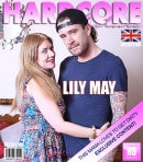 Horny British Housewife Lily May Sucks Her Stud's Big Dick And Takes It Deep In Her Pussy