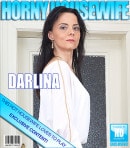 Darlina in Hairy Mature Lady Playing With Her Pussy video from MATURE.NL